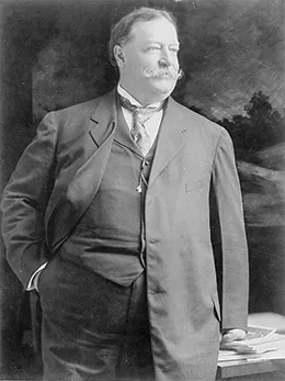 Figure 22.18 Although William Howard Taft was Theodore Roosevelt’s hand-picked successor to the presidency, he was less inclined to use Roosevelt’s “big stick,” choosing instead to use the economic might of the United States to influence foreign affairs.