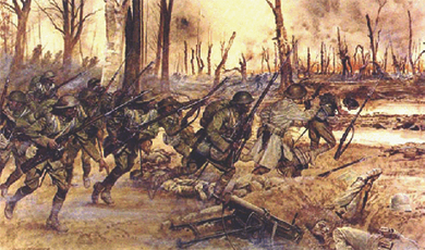 Figure 23.12 African American soldiers suffered under segregation and second-class treatment in the military. Still, the 369th Infantry earned recognition and reward for its valor in service both in France and the United States.