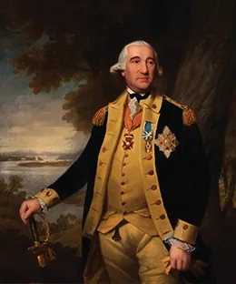 Figure 6.12 Prussian soldier Friedrich Wilhelm von Steuben, shown here in a 1786 portrait by Ralph Earl, was instrumental in transforming Washington’s Continental Army into a professional armed force.