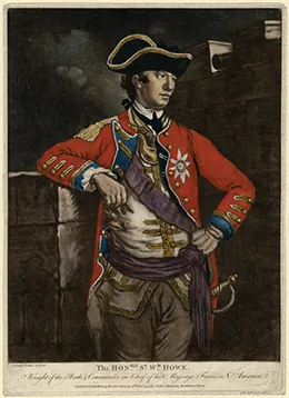 Figure 6.9 General William Howe, shown here in a 1777 portrait by Richard Purcell, led British forces in America in the first years of the war.