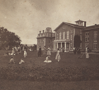 Figure 13.9 The Oneida Community was a utopian experiment located in Oneida, New York, from 1848 to 1881.
