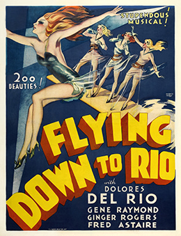 Figure 25.15 Flying Down to Rio (1933) was the first motion picture to feature the immensely popular dance duo of Fred Astaire and Ginger Rogers. The pair would go on to star in nine more Hollywood musicals throughout the 1930s and 1940s.