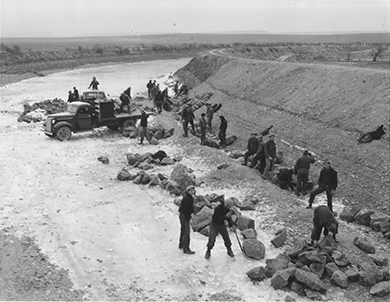 Figure 26.6 The CCC put hundreds of thousands of men to work on environmental projects around the country. Some call it the beginning of the modern environmentalist movement in the United States.
