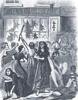 Figure 15.10 Rampant inflation in the 1860s made food too expensive for many Southerners, leading to widespread starvation.