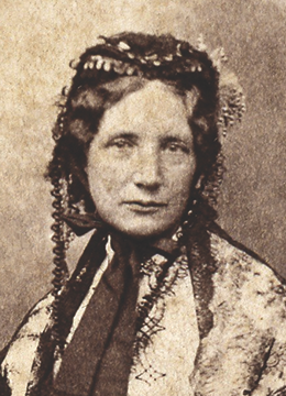 Figure 14.10 This photograph shows Harriet Beecher Stowe, the author of Uncle Tom’s Cabin, in 1852. Stowe’s work was an inspiration not only to abolitionists, but also to those who believed that women could play a significant role in upholding the nation’s morality and shaping public opinion.